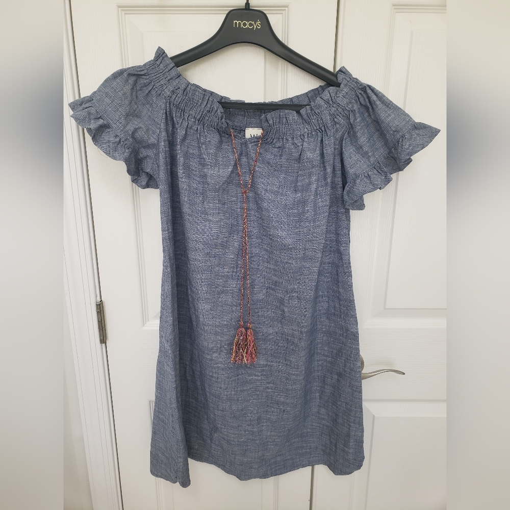 NWT, Wrapper, Ladies Dress Sz XL, Blue